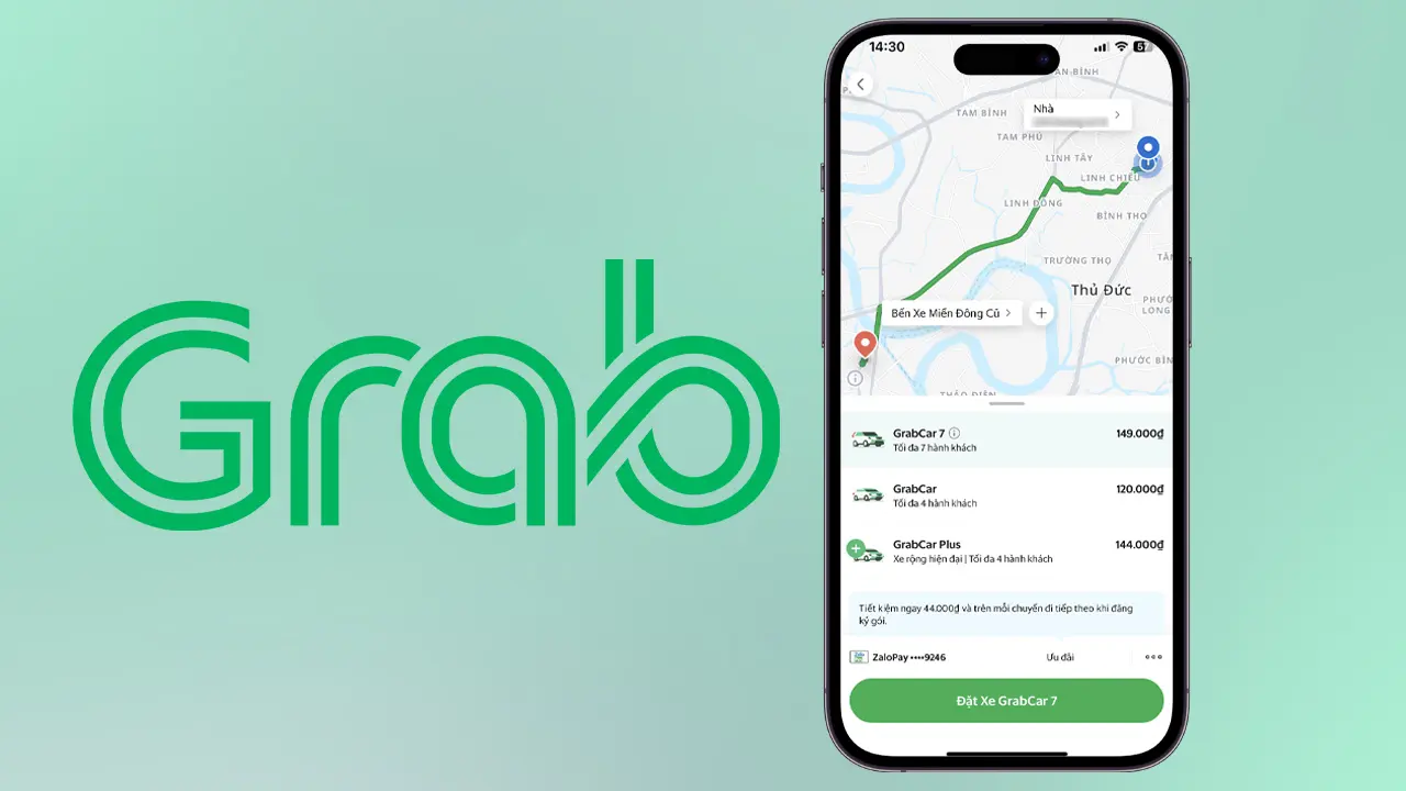 Grab - App đặt xe rẻ nhất, hiện đại nhất 